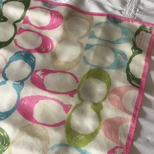 COACH Silk square scarf